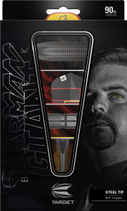 Set 3 Sageti darts Gabriel Clemens Black, 90% tungsten - Img 1