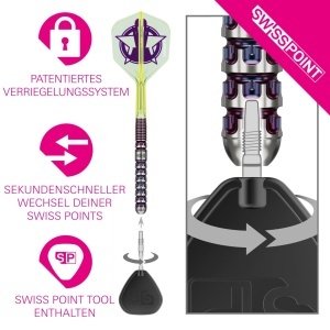 Set 3 Sageti darts Luke Littler World Champion Edition, 23 g - Img 7