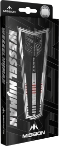Set 3 Sageti Darts Mission Wessel Nijman - Varf de otel - 95% Tungsten - Natural - Img 4