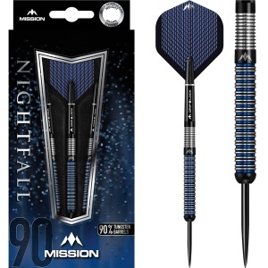 Set 3 Săgeți Mission Nightfall - Vârf din oțel - M1 - Inel drept