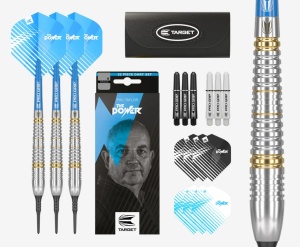 Set 3 Sageti soft darts (varfuri plastic) Phil Taylor Brass, 18g - Img 3