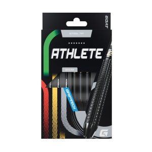 Set 3 Sageti steel darts GOAT Athlete Brass Black, 13 g - Img 4