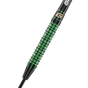 Set 3 Sageti steel darts GOAT Athlete Brass Green, 10 g - Img 4