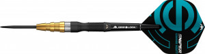 Set 3 Sageti steel darts Mission Connor Scutt Sniper Black & Gold - Img 2