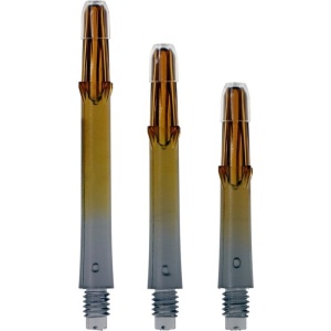 Set 3 Tije L-Style L- Gradient N9 Locked Straight Negru & Portocaliu - Img 2