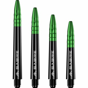 Set 3 Tije Mission Sabre Negru cu Top Verde