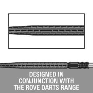 Set 3 Varfuri darts SWISS RVE Black - 30 mm - Img 4