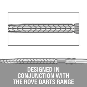 Set 3 Varfuri darts SWISS RVE Silver - 26 mm - Img 4