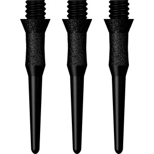 Set 50 Varfuri plastic soft darts (darts electronic) Mission Titan Drift Negru - 2ba - Img 1