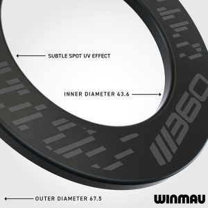 Set de darts complet Winmau Blade Triple Core 360 si Surround - Img 6