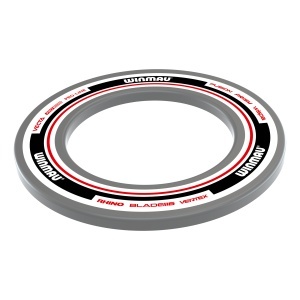 Protectie perete Dartsboard Winmau Advance Alb/Rosu - Img 3