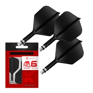 Set 3 Fluturasi K-Flex Shift Nr 6, Negru