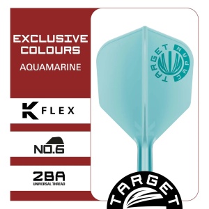 Set 3 Fluturasi Target Japan K-Flex Aqua Logo NO6 - Img 7
