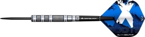 Set 3 Sageti Darts Mission Alan Soutar Soots - Blue & White Steel - Img 4