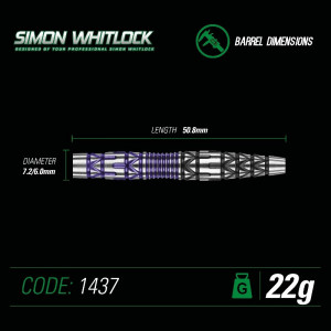 Set 3 Sageti darts Simon Whitlock Special Edition - Img 3