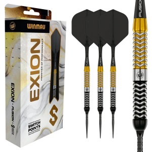 Set 3 Sageti Darts Winmau Exion Parallel Switch Point 90% tungsten