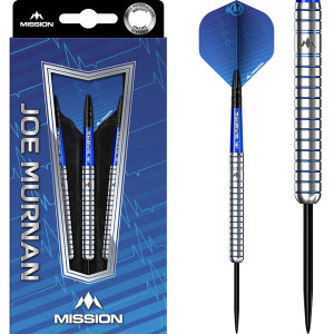 Set 3 Sageti steel darts Mission Joe Murnan - Electro Blue - Img 1