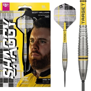 Set 3 Sageti Steel darts Target Scott Williams G2 Swiss Point 90%