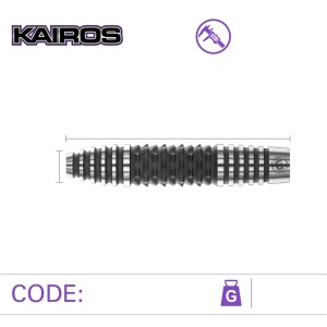 Set 3 Sageti Steel Kairos, 90% Tungsten - Img 2