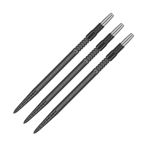 Set 3 Varfuri darts SWISS DX Black - 40 mm - Img 1