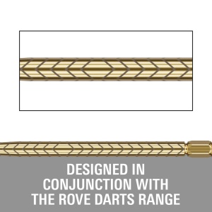 Set 3 Varfuri darts SWISS RVE Gold - 40 mm - Img 4