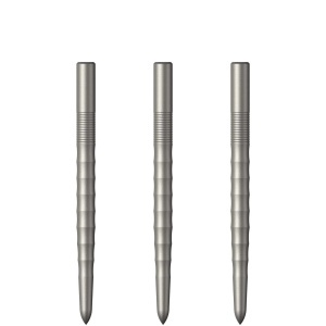 Set 3 Vârfuri de darts Mission Ripple - Vârfuri de schimb cu vârf din oțel - Argintii - Img 2