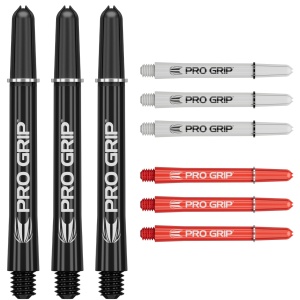 Set 9 Tije Pro Grip Negru/Alb/Rosu (3 seturi) - Img 5