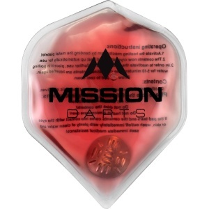 Încălzitor de Mâini Reutilizabil de Lux Mission Flux Rosu