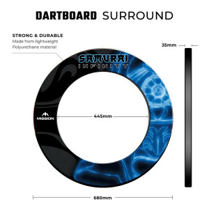Protectie perete Dartsboard Mission Pro Samurai Infinity - Img 2