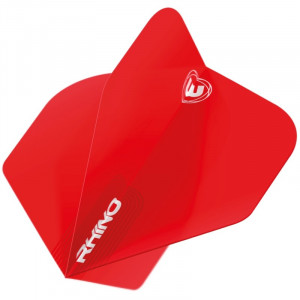 Set 3 Fluturasi Darts Rhino 100 Standard Extra Thick - rosu - Img 1