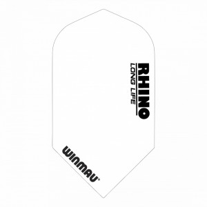Set 3 Fluturasi Darts Rhino Slim Extra Thick - Alb - Img 2