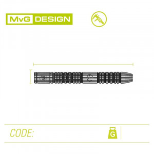 Set 3 Sageti darts MVG Absolute, Winmau - Tungsten 90% - Img 4