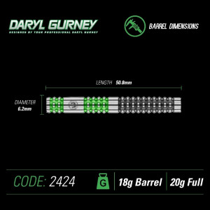 Set 3 Sageti soft darts Daryl Gurney, 90% tungsten - Img 3