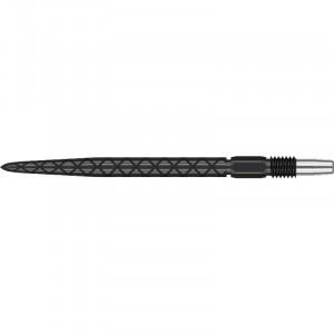 Set 3 Varfuri darts SWISS Diamond PRO Black - 30 mm