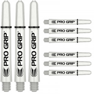 Set 9 Tije Pro Grip Alb (3 seturi) - Img 1