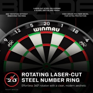 Tinta de Darts Profesionala Winmau Blade X - Tinta Oficiala PDC - Img 6
