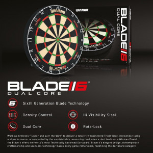Tintă de darts Winmau Blade 6 Dual Core - Img 7