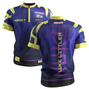 Tricou Darts Target Luke Littler fără guler 2026
