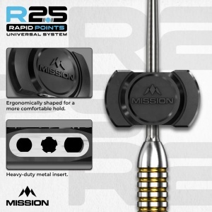 Instrument pentru schimbarea vârfurilor pentru săgeți Mission R2.5 Rapid – – Negru - Img 6