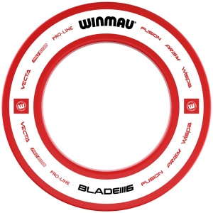 Protectie perete Dartsboard Winmau Pro-Line 2.0 Rosu - Img 7