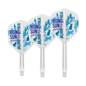 Set 3 Fluturasi Darts Target Japan K-Flex Haruki Muramatsu Rising Sun White NO2 - Img 3