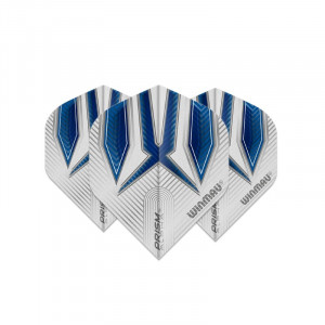 Set 3 Fluturasi Darts Winmau Prism Alpha Standard-Alb & Albastru - Img 2