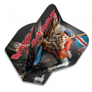 Set 3 Fluturasi Winmau Rock Legends Iron Maiden Trooper - Img 1