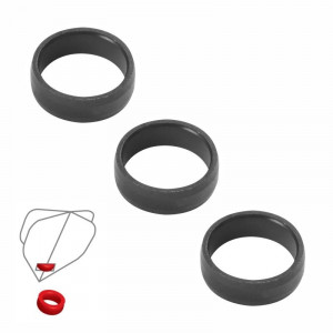 Set 3 Inele blocare slot Target - negru