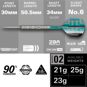 Set 3 Sageti darts Hydro 90% 02 - Img 4