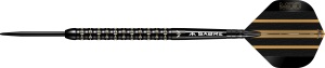 Set 3 Sageti Darts Mission Mike De Decker 95% Tungsten Negru & Gold PVD - Img 3