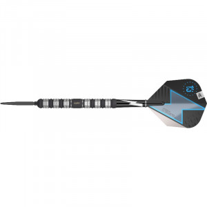Set 3 Sageti Darts POWER Series 80% Tungsten BLACK SP - Img 3
