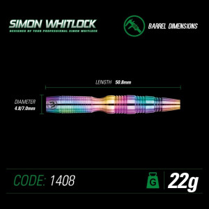 Set 3 Sageti darts Simon Whitlock Rainbow - Img 3