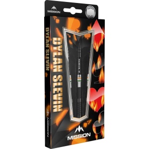 Set 3 Sageti Mission Dylan Slevin Steel Tip 90%, Black Titanium Oceans - Img 3