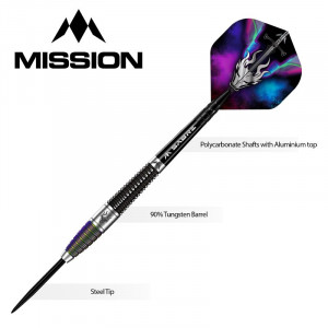 Set 3 Sageti steel darts Mission Ocult - Img 2
